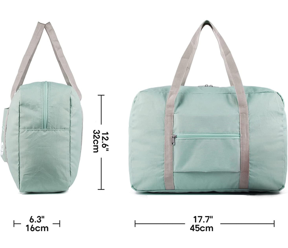 Xl 100l Foldable Custom Travel Bag For Luggage Gym Sports Large 18x13x6.3