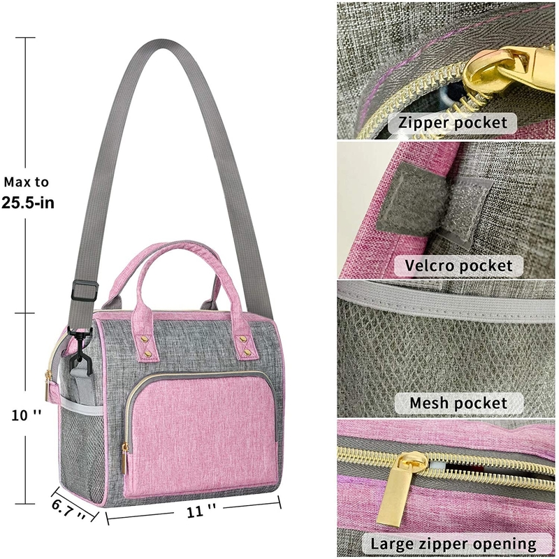 12 Pack 6 Pack Custom Insulated Cooler Bag For Breast Milk Lunch Daily 11x6x10