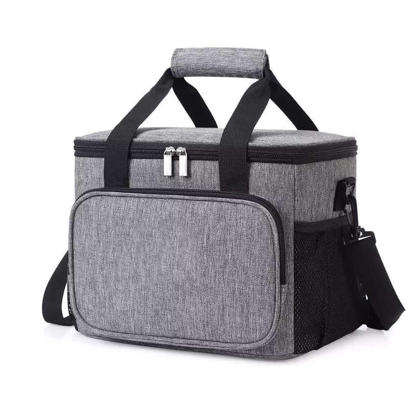 Soft Sided Custom Insulated Cooler Bag For Groceries Lunch Box Tote Office 24 Can