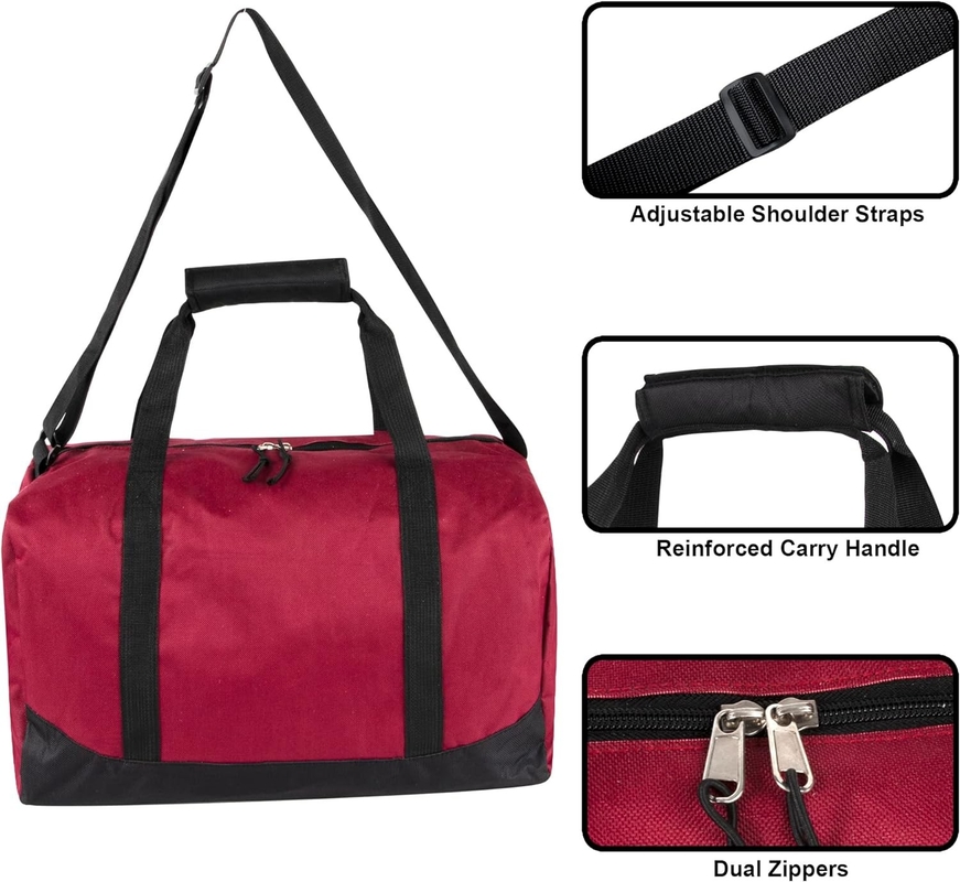 30 Liter 17 Inch Canvas Weekender Overnight Bag Travel Carry On Shoulder Bag Tote