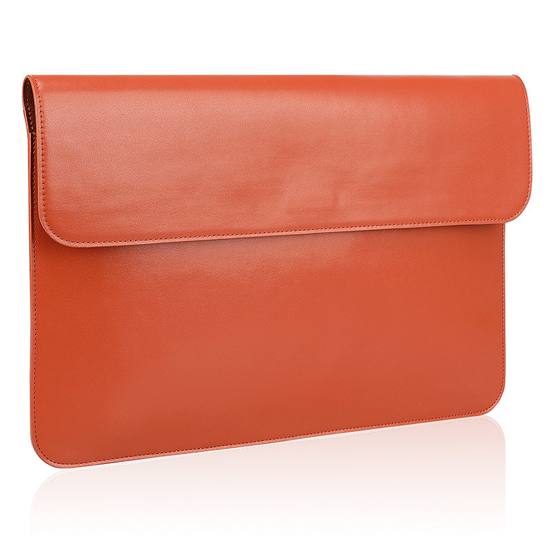 Women'S Business Custom Laptop Bags  For Macbook Pro 13 13.3 Inch Computer Sleeve Leather Envelope Flap