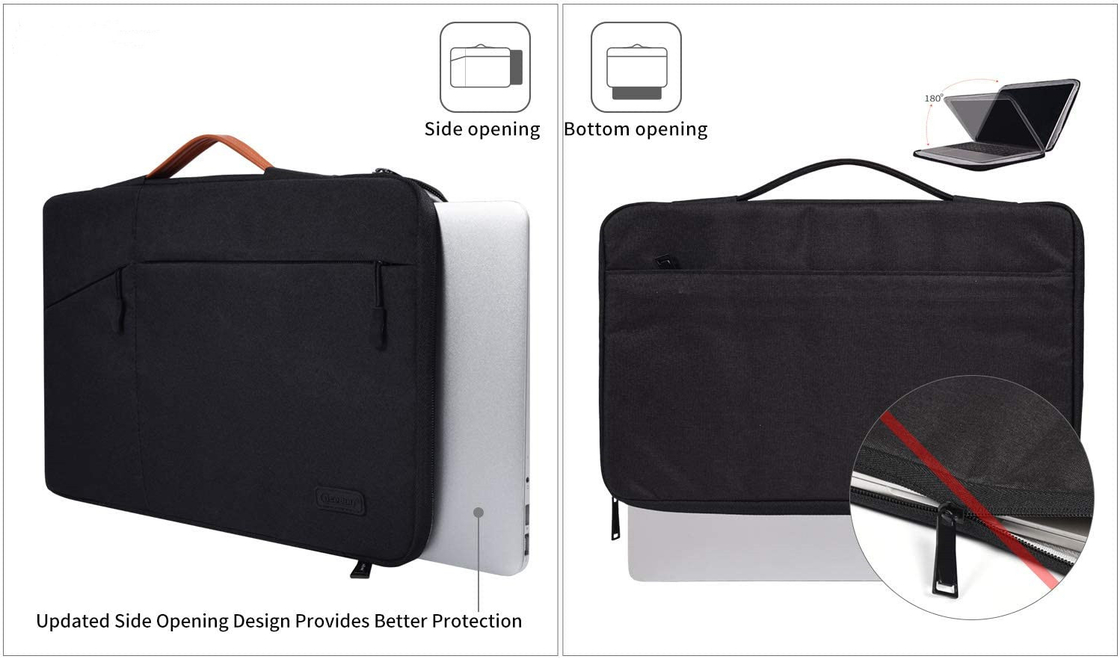 Hand Canvas Business Custom Laptop Bags Tote Briefcase 10 Inch 11.6 Inch 21 Inch 22 Inch