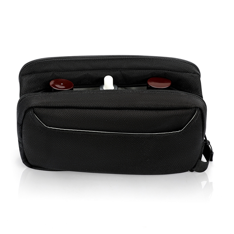 Travel Custom Toiletry Bag Organizer Bag Eco Friendly Hanging Cosmetic Organizer 3 Layers