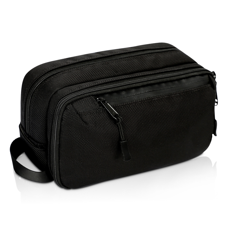 Travel Custom Toiletry Bag Organizer Bag Eco Friendly Hanging Cosmetic Organizer 3 Layers