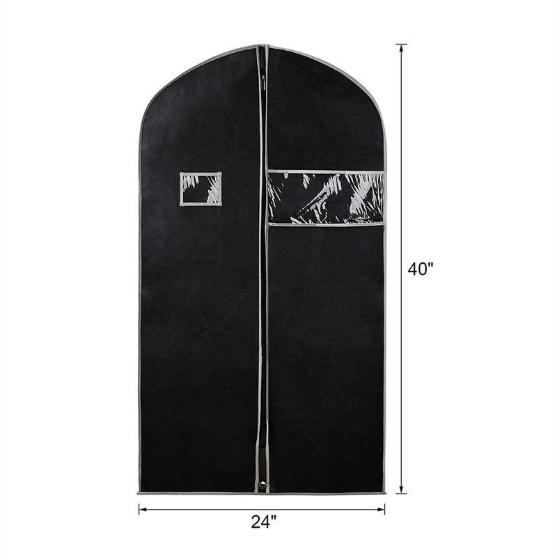 Waterproof Custom Travel Garment Bag  For Mens Suit Wedding Dress Gown Multiple 24X60
