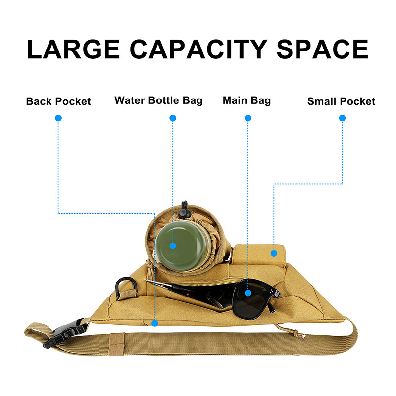 Belt Sport Custom Waist Bag Cell Phone Small Fanny Pack For Running Messenger 14X6
