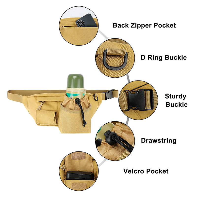 Belt Sport Custom Waist Bag Cell Phone Small Fanny Pack For Running Messenger 14X6
