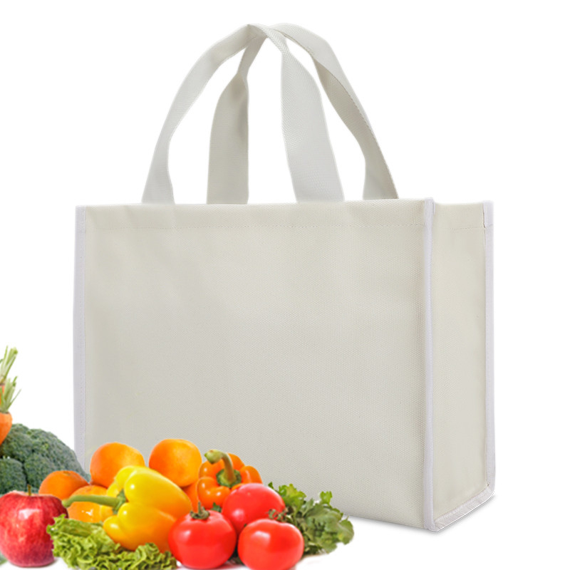 Canvas Tote Bag Custom Shopping Bags Retail Heavy Duty Thick Bottom 4x4x10