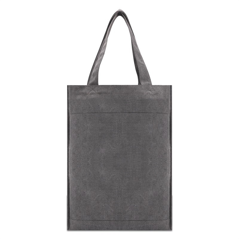 Reusable Eco Friendly Custom Shopping Bags Women'S Canvas Handbags Purses 13X3X16