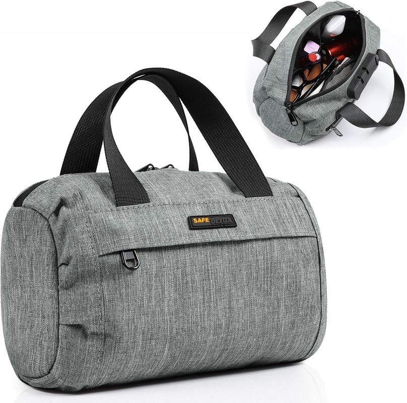 Great Gifts Carbon Lined Smell Proof Bag Custom Travel 210 D Polyester  with Combination Lock