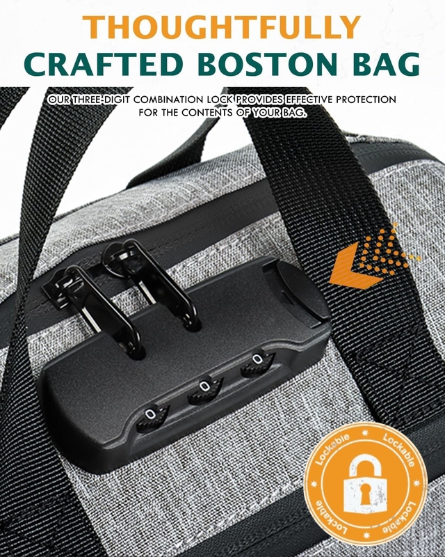 Great Gifts Carbon Lined Smell Proof Bag Custom Travel 210 D Polyester  with Combination Lock
