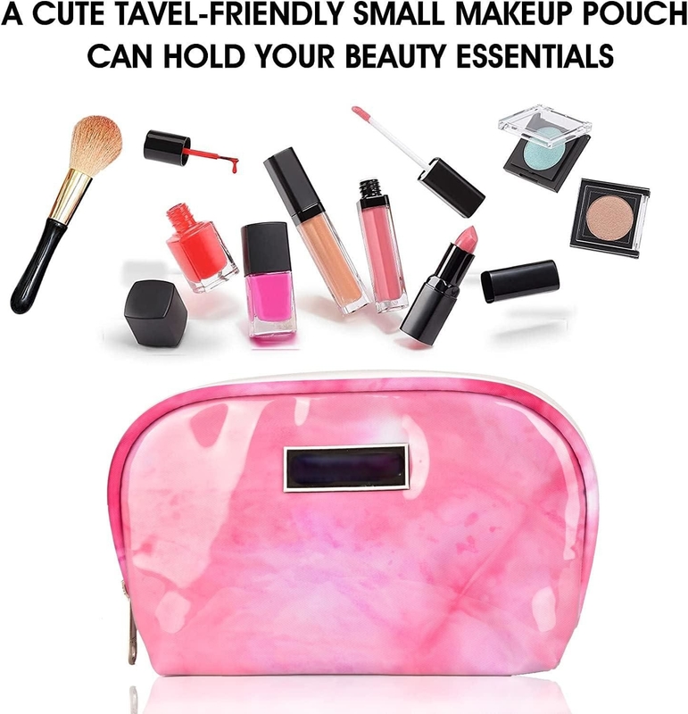 Pink Color Water Resistant Custom Travel Smell Proof Bag with Carbon Filter System for Girl Women
