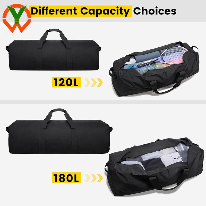 120L Extra Large Duffel Bag Foldable Camping Bags Weekender Gear Storage Overnight for Travel