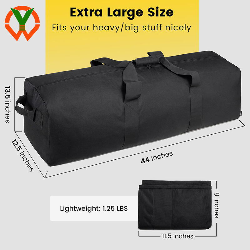 120L Extra Large Duffel Bag Foldable Camping Bags Weekender Gear Storage Overnight for Travel